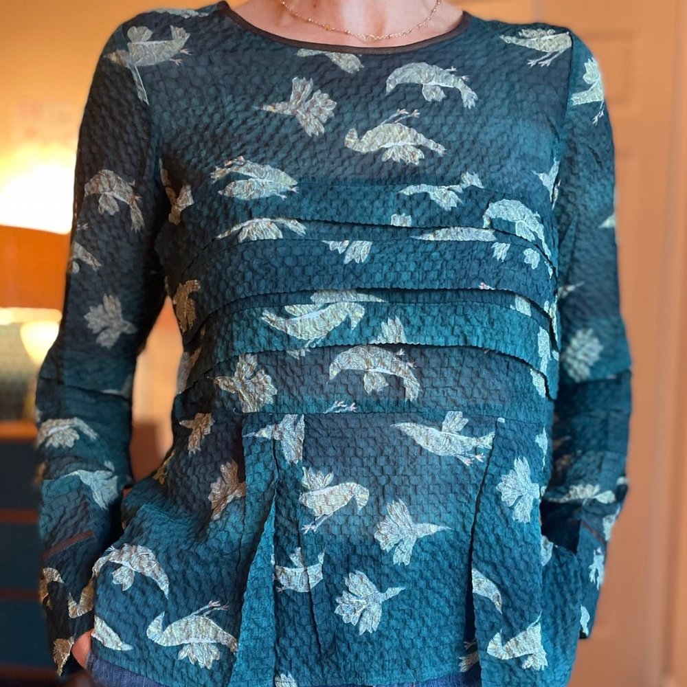 Cotelac Printed Blouse